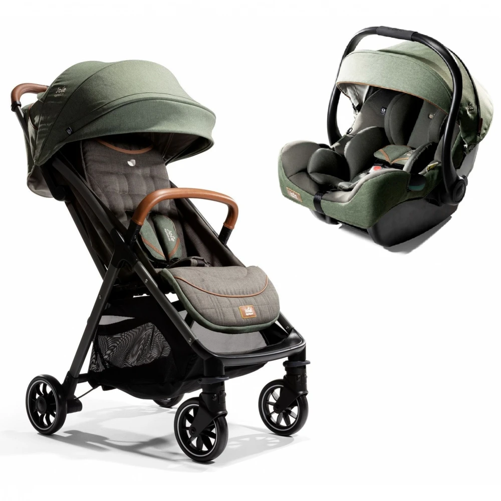Joie Pack Duo Poussette Parcel Signature Pine + Siège Auto I-jemini Pine 3 Joie Pack Duo Poussette Parcel Signature Pine + Siège Auto I-jemini Pine