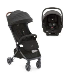 Joie Pack Duo Poussette Pact Flex Shale + Siège Auto I-snug 2 Shale