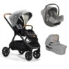 Joie Pack Trio Poussette Finiti Signature Carbon + Siège Auto I-snug 2 Pebble + Nacelle Ramble Signature Xl Carbon -Joie ji041235256