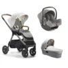 Joie Pack Trio Poussette Finiti Signature Oyster + Siège Auto I-snug 2 Pebble + Nacelle Ramble Signature Xl Oyster -Joie ji041235270
