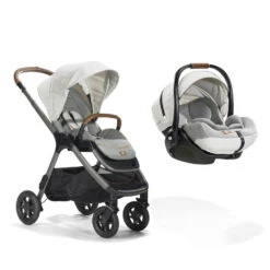Joie Pack Duo Poussette Finiti Oyster + Siège Auto I-level Recline Oyster