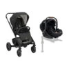 Joie Pack Duo Poussette Chrome Shale + Siège Auto I-level Recline Eclipse