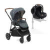 Joie Pack Duo Poussette Versatrax Lagoon + Siège Auto I-level Recline Eclipse