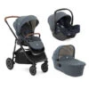 Joie Pack Trio Poussette Versatrax Lagoon + Siège Auto I-snug 2 Lagoon + Nacelle Ramble Xl Lagoon