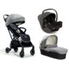 Joie Pack Trio Poussette Tourist Signature Carbon + Siège Auto I-snug 2 Shale + Nacelle Ramble Signature Carbon