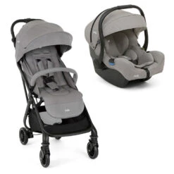 Joie Pack Duo Poussette Tourist Pebble + Siège Auto I-gemm 3 Pebble