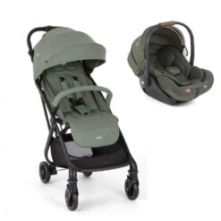 Joie Pack Duo Poussette Tourist Laurel + Siège Auto I-level Recline Pine