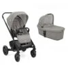 Joie Pack Duo Poussette Chrome Pebble + Nacelle Chrome Pebble