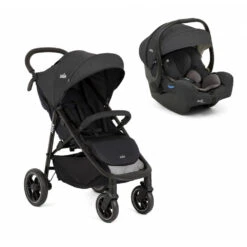 Joie Pack Duo Poussette Litetrax S Shale + Siège Auto I-gemm 3 Shale