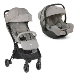 Joie Pack Duo Poussette Pact Flex Pebble + Siège Auto I-gemm 3 Pebble